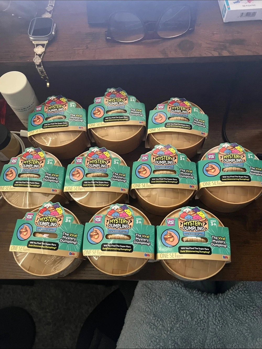 RMS Mystery Dumpling Gold Shimmering Edition Lot Of 10!